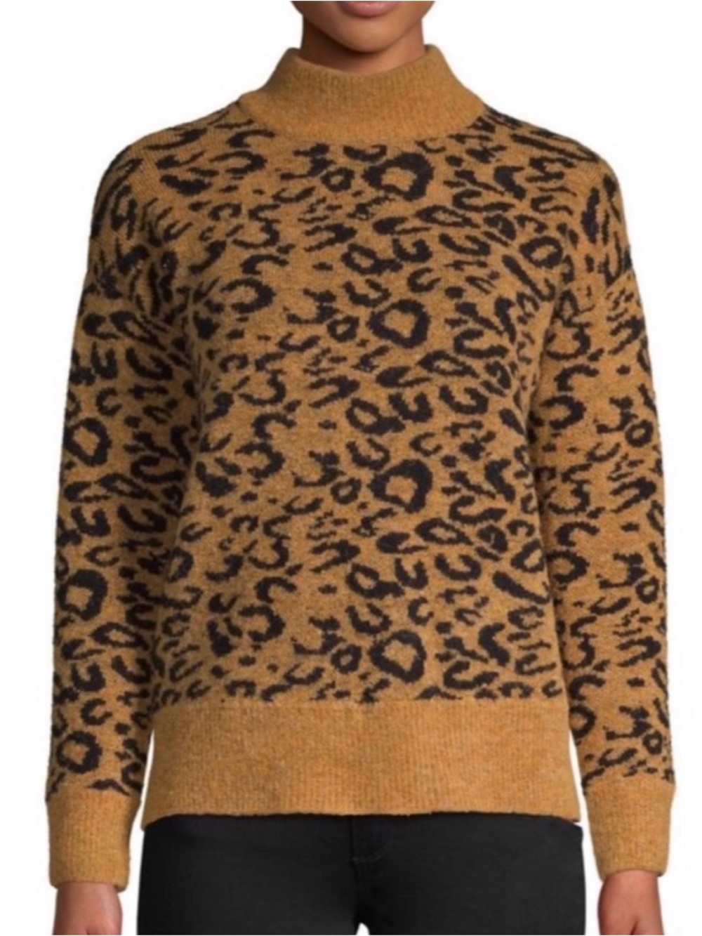 Like new •Workshop• Cheetah leopard Print Sweater
